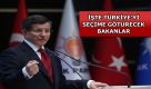 Başbakan Ahmet Davutoğlu kabineyi açıkladı