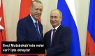 Cumhurbaşkanı Recep Tayyip Erdoğan, Soçi'de Rusya lideri Vladimir Putin'le bir araya geldi.