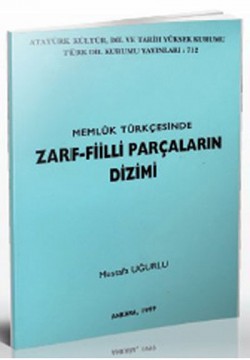 Memluk Türkçesinde Zarf-Fiilli Parçaların Dizi