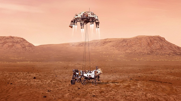 NASA’nın Temmuz 2020'de Mars'a gönderdiği Perseverance (Azim) adlı uzay aracı yedi aylık yolculuğunu tamamladı.
